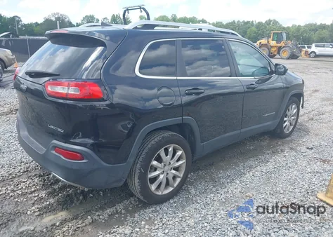 2016 Jeep Cherokee Limited z USA, uszkodzony, nr VIN 1C4PJLDB0GW158368